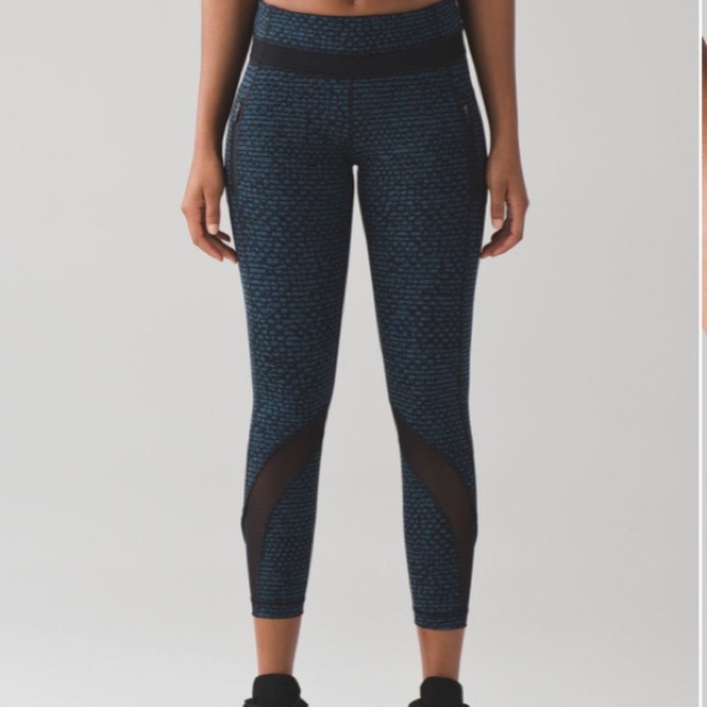 Lululemon inspire 2 shatter weave desert teal